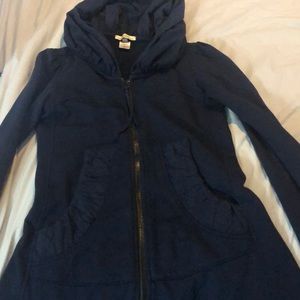 Prairie Underground Long Cloak Hoodie.